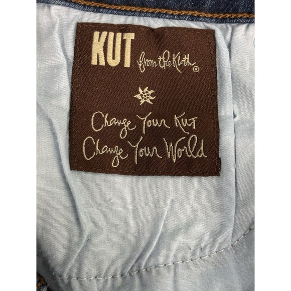 Kut From the Kloth Jeans Womens Size 4 Blue Skinny Dark Wash Stretch Denim Pants - Picture 12 of 12